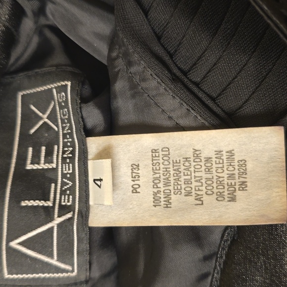 Alex Evenings Black Formal Dress - Picture 2 of 16